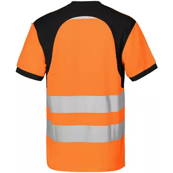 ProJob T-shirt 6009, Hi-Vis Orange/Sort