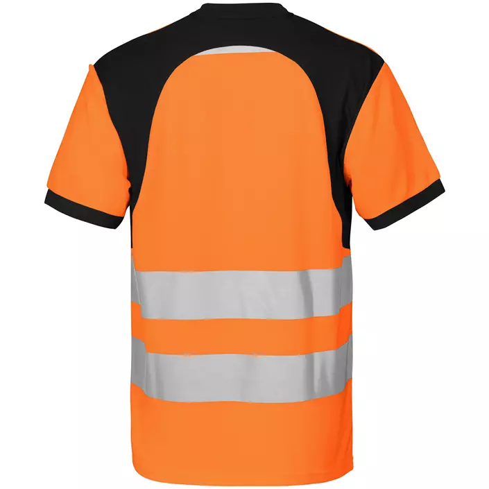 ProJob T-Shirt 6009, Hi-Vis Orange/Schwarz, large image number 1