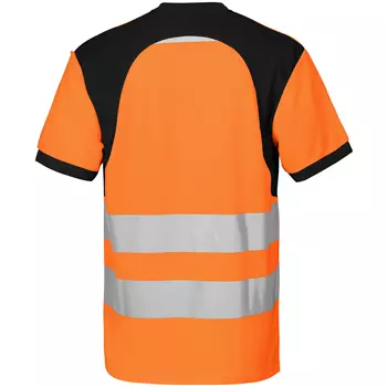 ProJob T-skjorte 6009, Hi-Vis Oransje/Svart