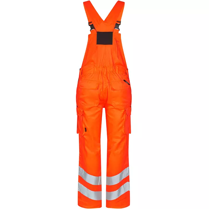 Engel Safety Light bib and brace trousers, Hi-vis Orange, large image number 1