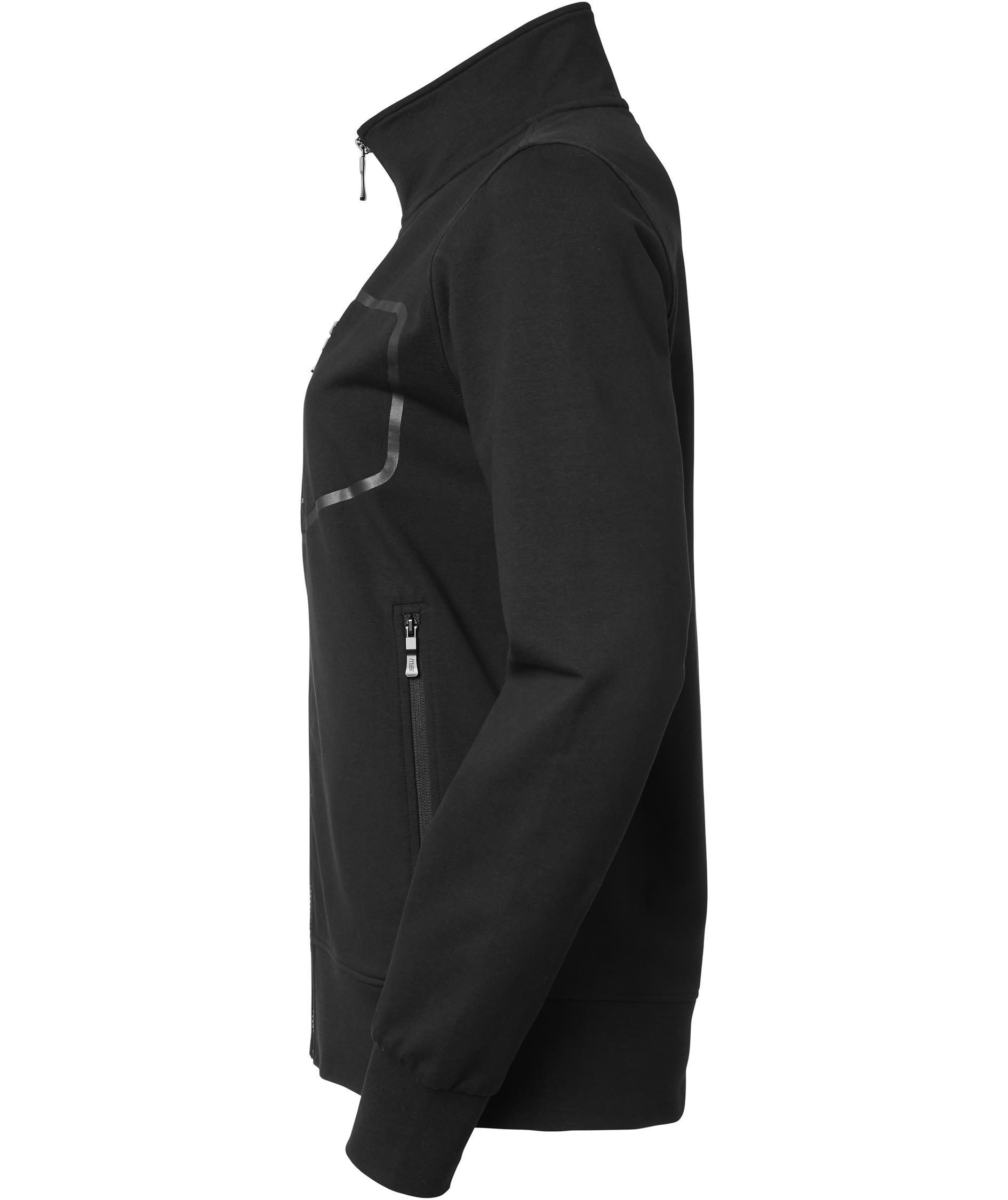 South West Nicole women's sweat cardigan, Black, large image number 3