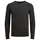 Jack & Jones JJEEMIL stickad tröja, Dark Grey Melange, Dark Grey Melange, swatch