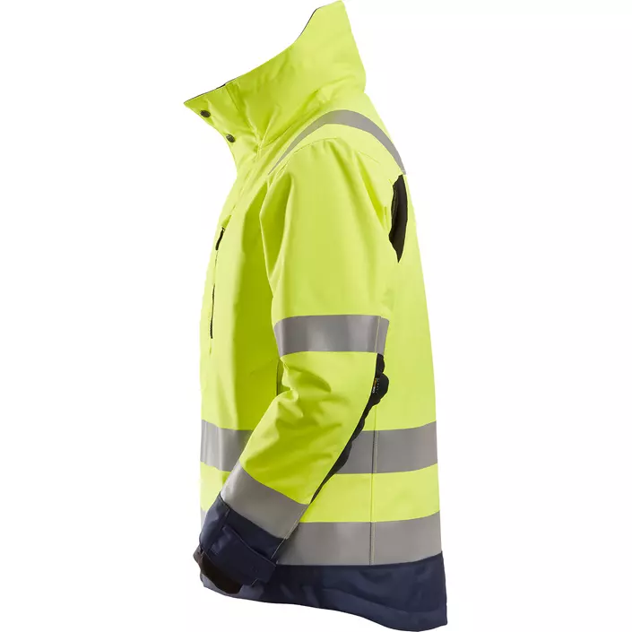 Snickers AllroundWork 37.5® winter jacket 1130, Hi-vis Yellow/Marine, large image number 2