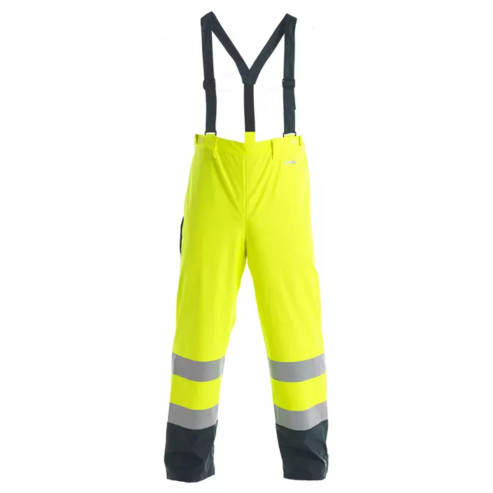 Engel rain trousers, Hi-vis Yellow/Marine, large image number 0