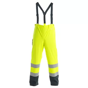 Engel rain trousers, Hi-vis Yellow/Marine