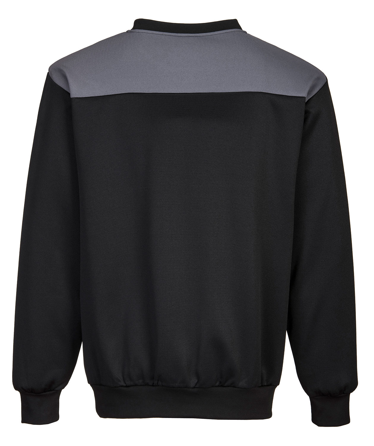 Portwest PW2 sweatshirt, Black/Grey, large image number 1