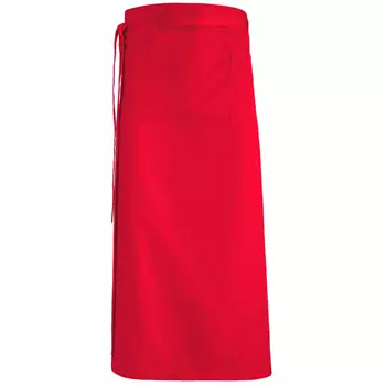 Kentaur apron with pockets, Red