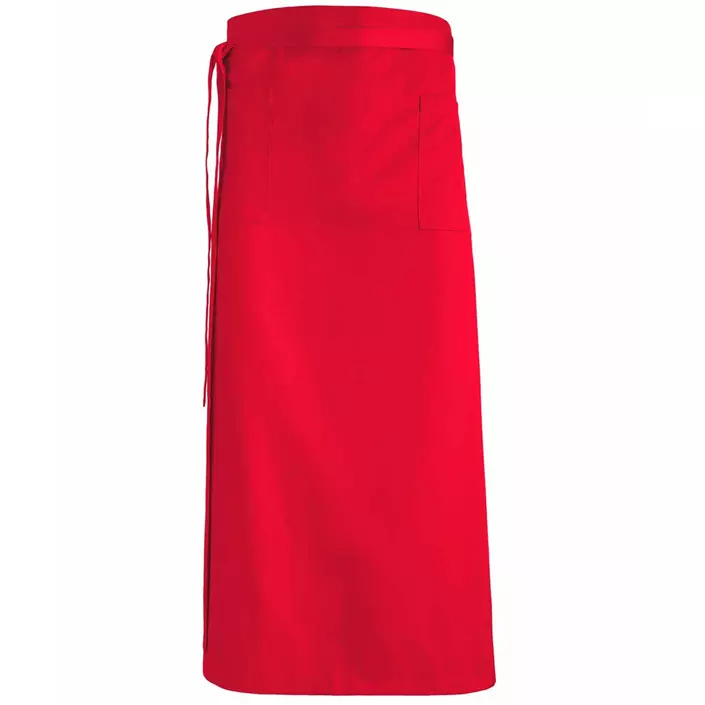 Kentaur apron with pockets, Red, large image number 0