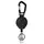 Ergodyne 3391 ID-korthållare med yoyo, Svart, Svart, swatch