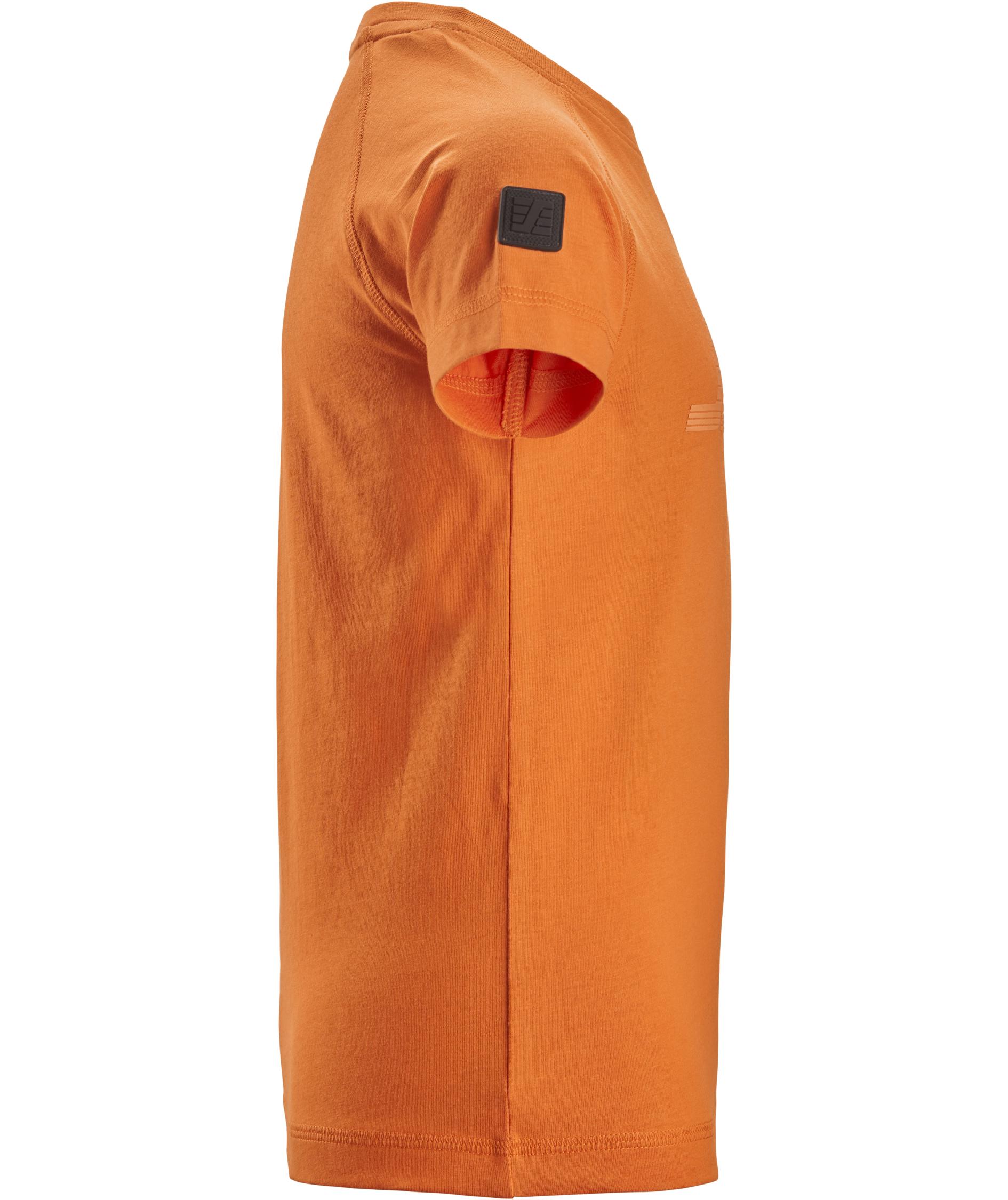 Snickers logo T-shirt 7514 till barn, Warm Orange, large image number 2