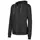 Pitch Stone Cooldry Hoodie für Kinder, Dark black melange, Dark black melange, swatch