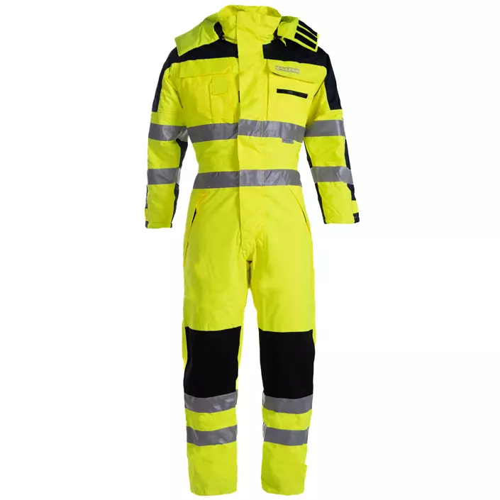 Ocean Thermo-Overall, Hi-Vis gelb/marine, large image number 0