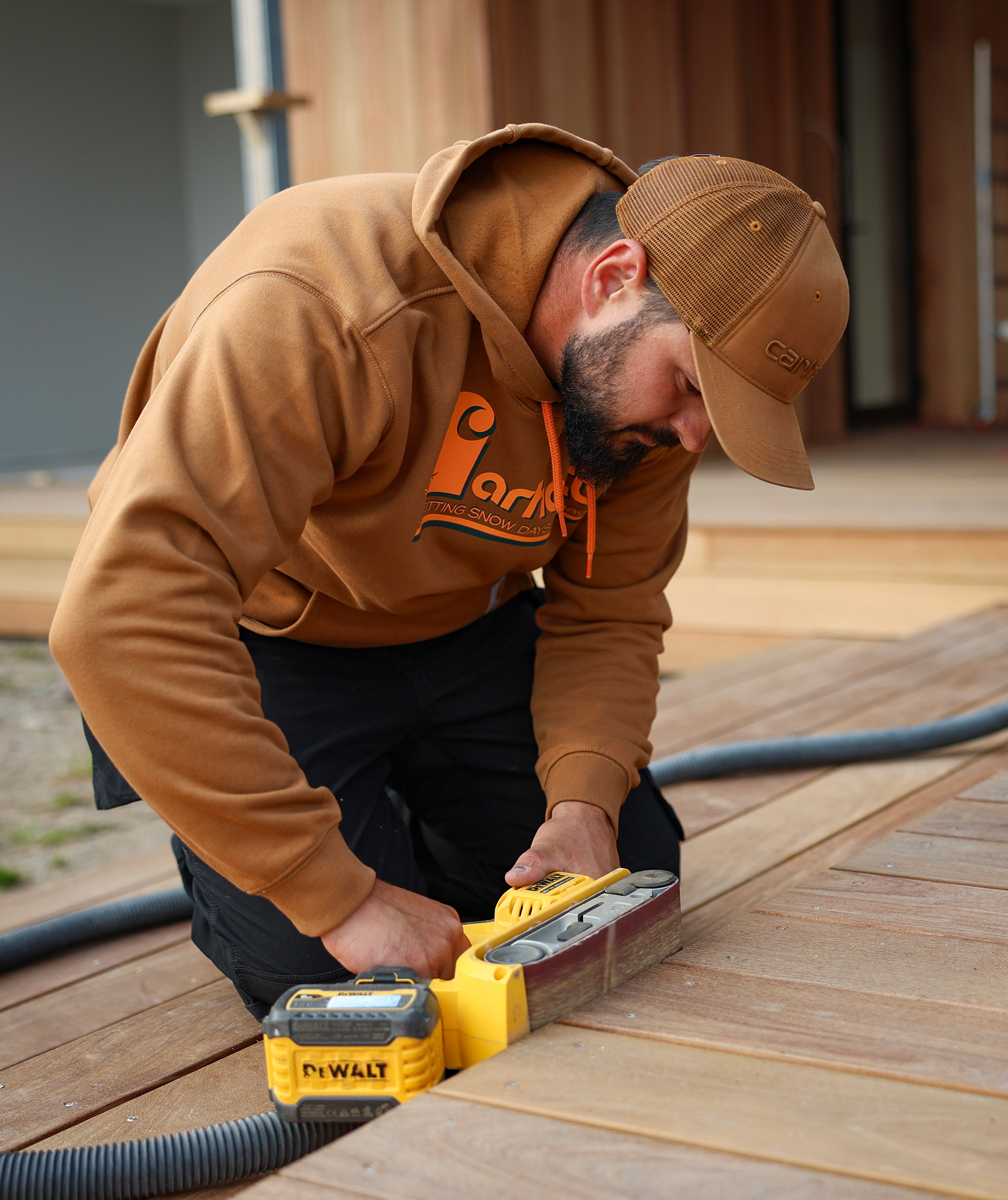 Carhartt Graphic hoodie, Carhartt Brown