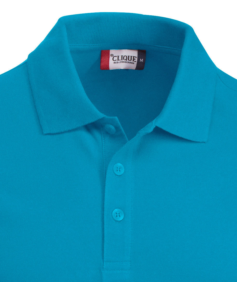 Clique Classic Lincoln Poloshirt, T&uuml;rkis, large image number 1