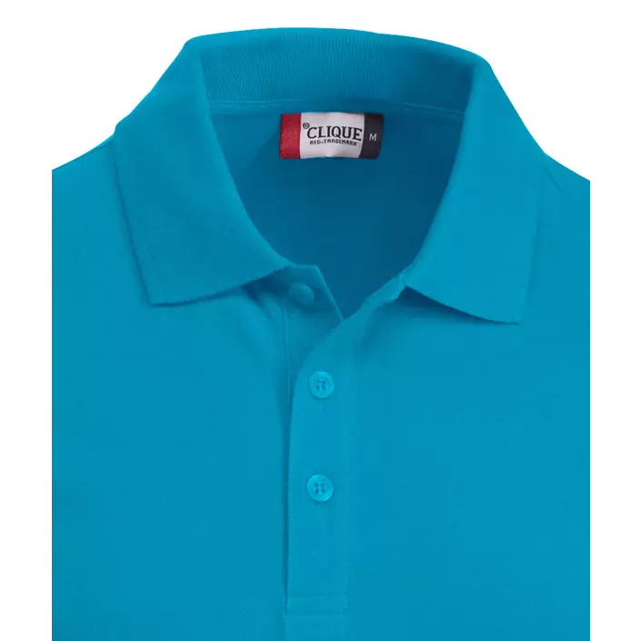 Clique Classic Lincoln polo shirt, Turquoise, large image number 1