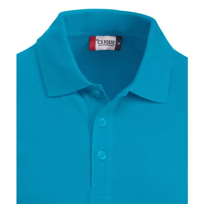 Clique Classic Lincoln polo T-Skjorte, Turkis, large image number 1