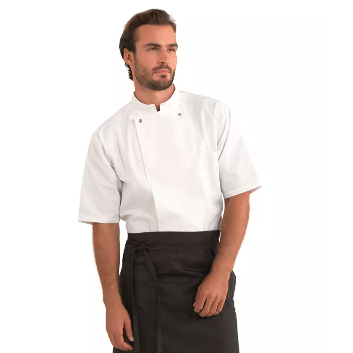 Kentaur short-sleeved  chefs jacket, White, large image number 1