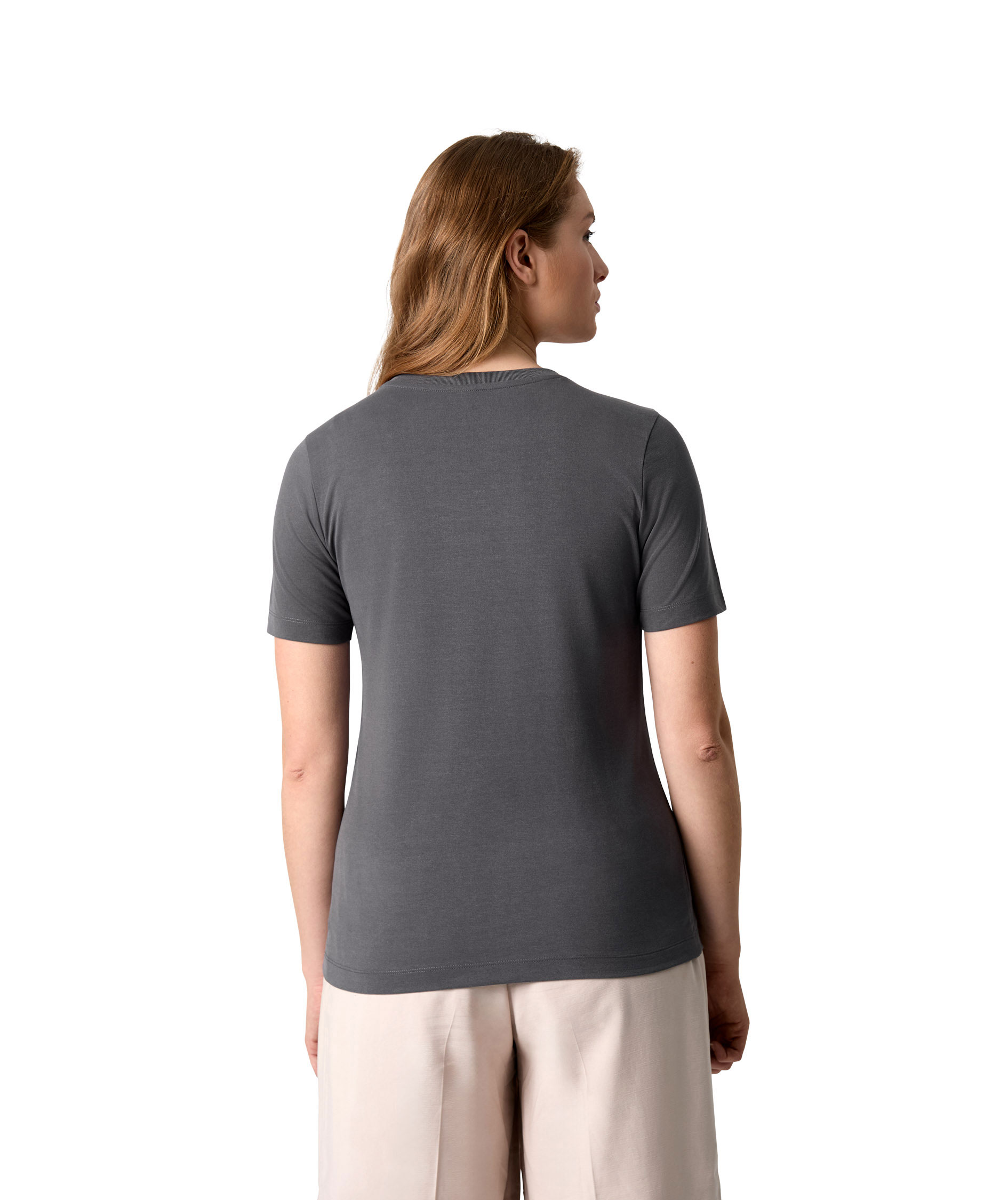 ID Ease T-shirt dam, Silver Grey, large image number 2