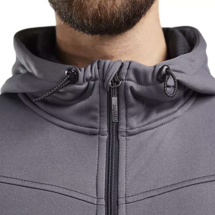 Blåkläder Unite hoodie, Mellangrå/svart, large image number 5