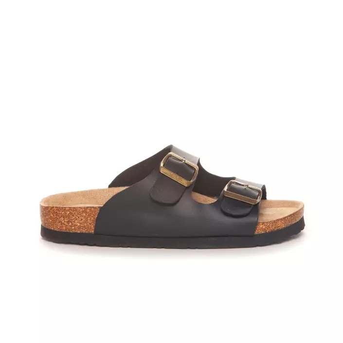 Duffy dame sandaler, Black, large image number 0
