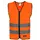 YOU Flen reflective safety vest, Hi-vis Orange, Hi-vis Orange, swatch