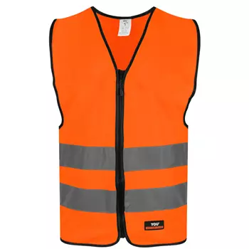 YOU Flen reflective safety vest, Hi-vis Orange