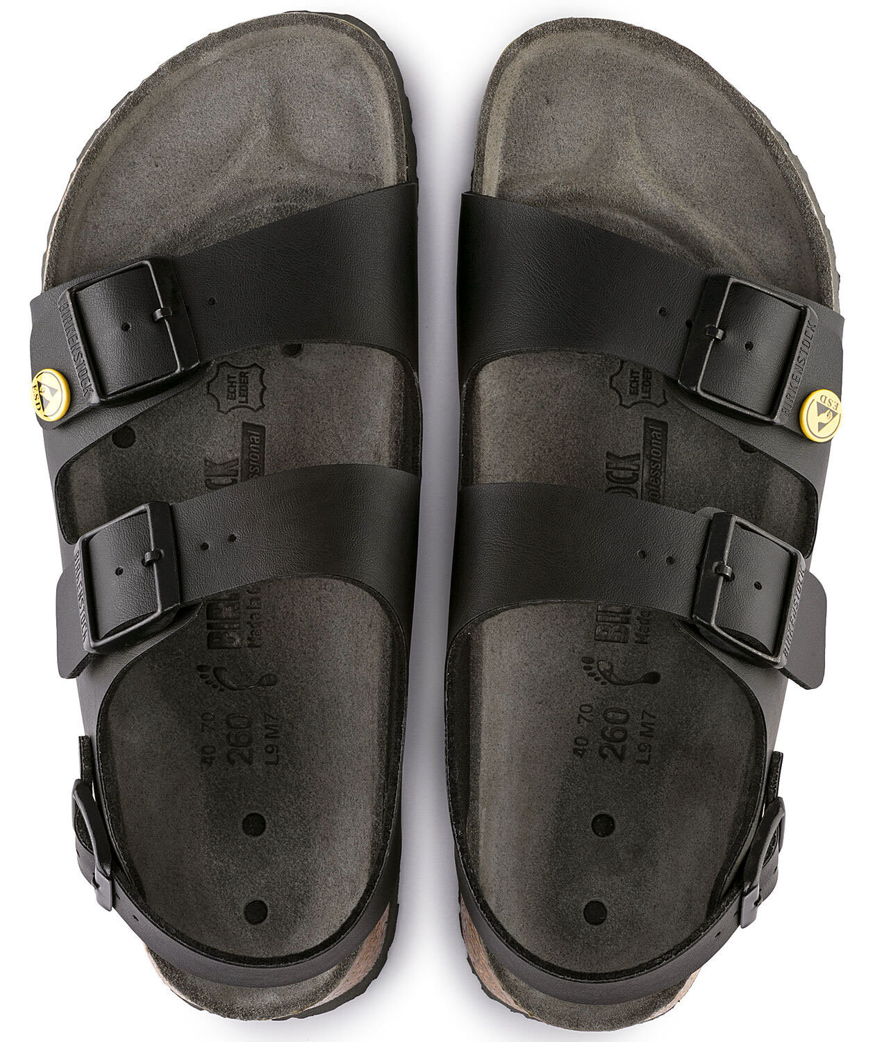 Birkenstock Milano ESD Narrow Fit Sandalen Schwarz