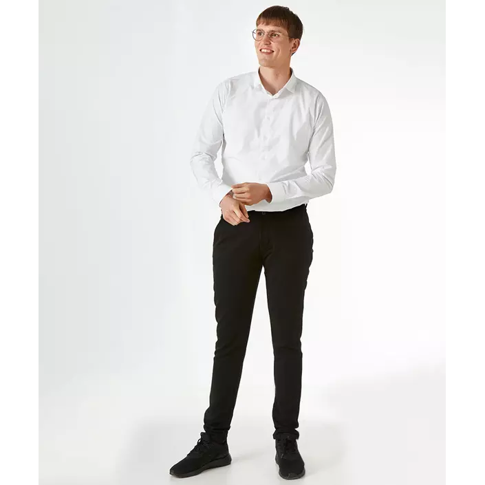 NewTurn Super Stretch Slim Slim fit shirt, White, large image number 1