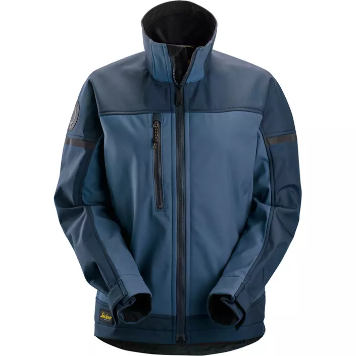 Snickers AllroundWork softshelljacka dam 1276, Navy/Dark Navy, large image number 0