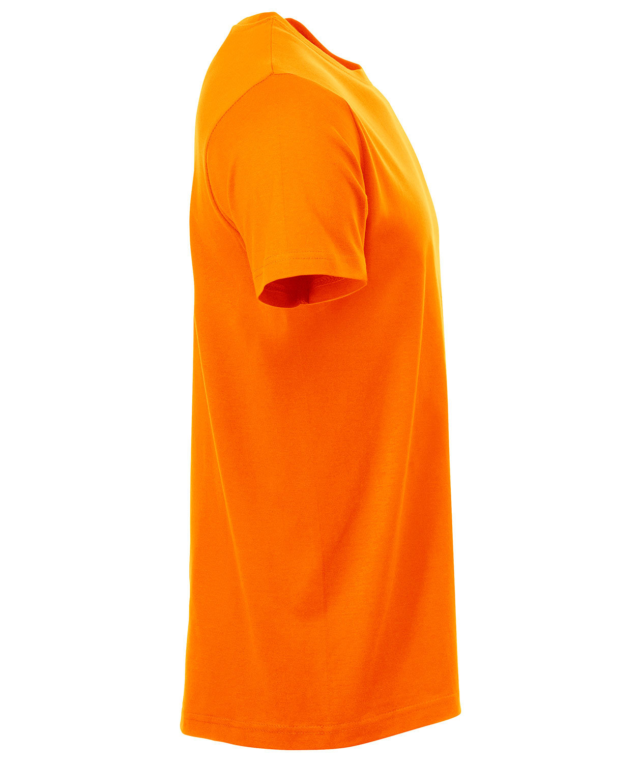 Clique New Classic T-skjorte, Hi-vis Orange, large image number 3