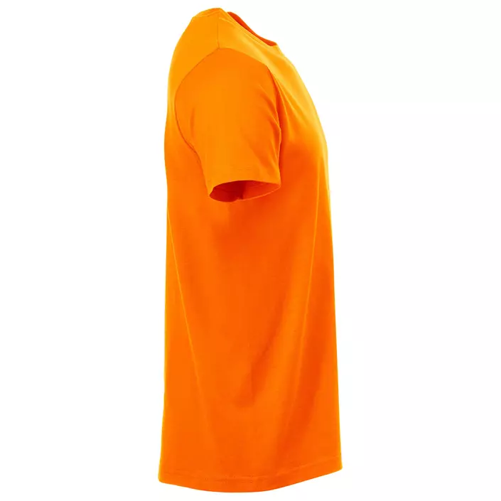 Clique New Classic T-skjorte, Hi-vis Orange, large image number 3