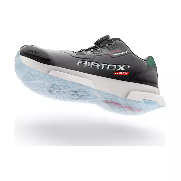 Airtox FL44 ATX vernesko S3S, Svart, Svart, large image number 2