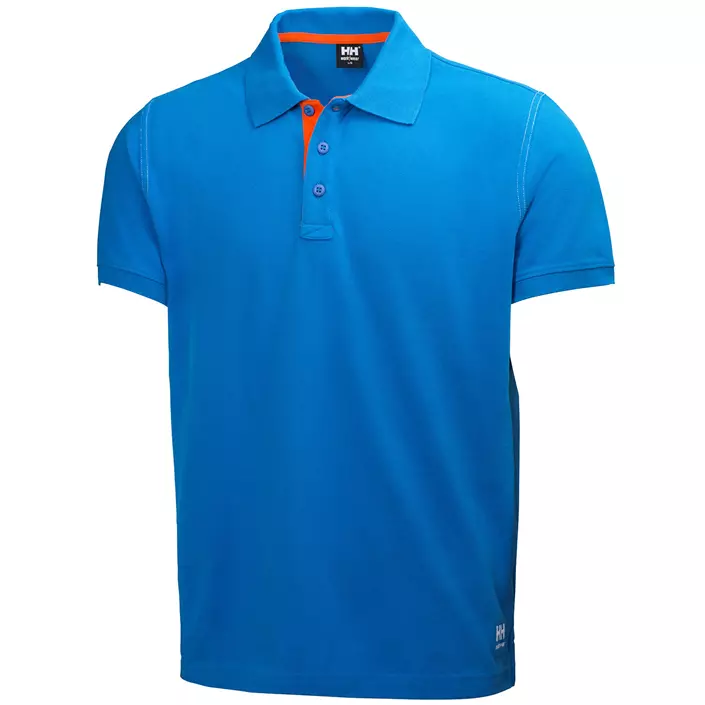 Helly Hansen Oxford Polo T-shirt, Blå, large image number 0
