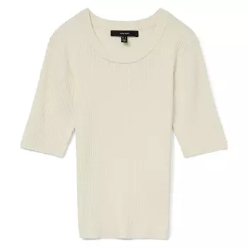 Vero Moda VMSILJE kortärmad stickad tröja dam