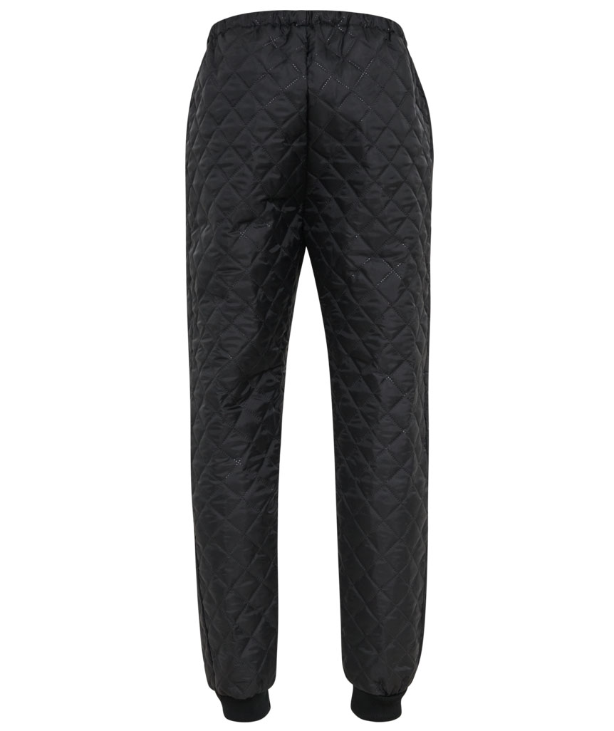 ELKA termobyxa dam, Svart, Svart, large image number 2