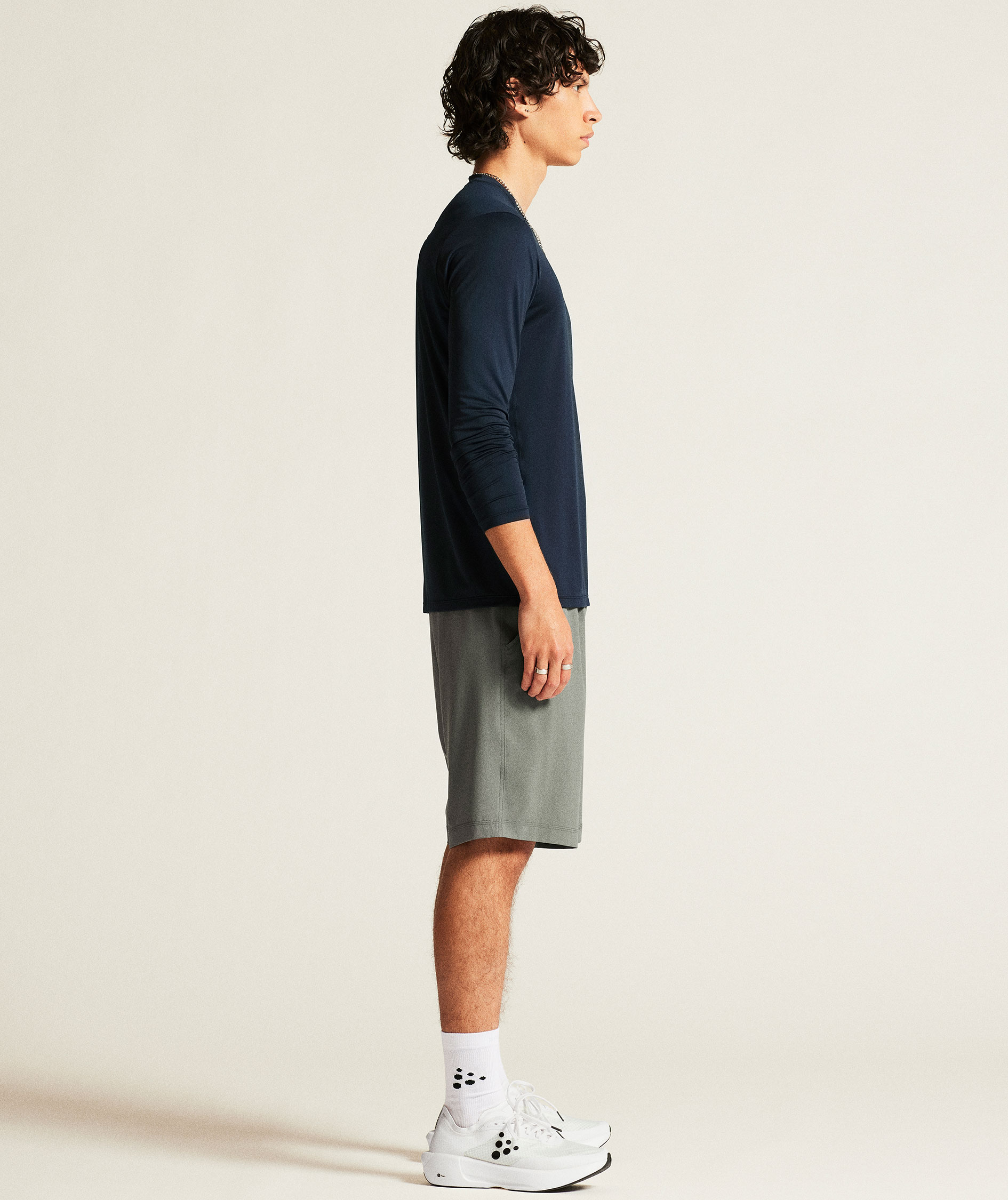 Craft ADV Essence long-sleeved T-shirt, Blaze, large image number 6