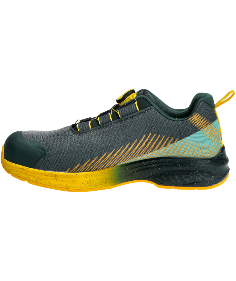 Mascot Customized skyddsskor S1PS, Skogsgr&ouml;n/solgul, large image number 3