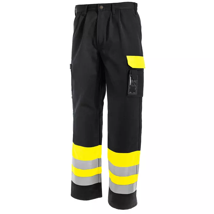 Blåkläder arbejdsbukser 1584, Hi-vis Gul/Sort, large image number 0