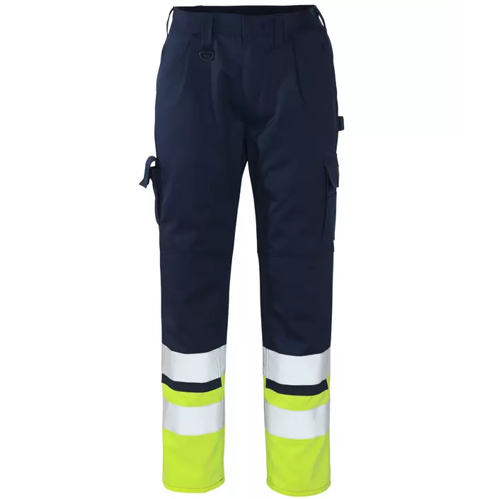 Mascot Safe Compete Patos work trousers, Marine/Hi-Vis yellow, large image number 0