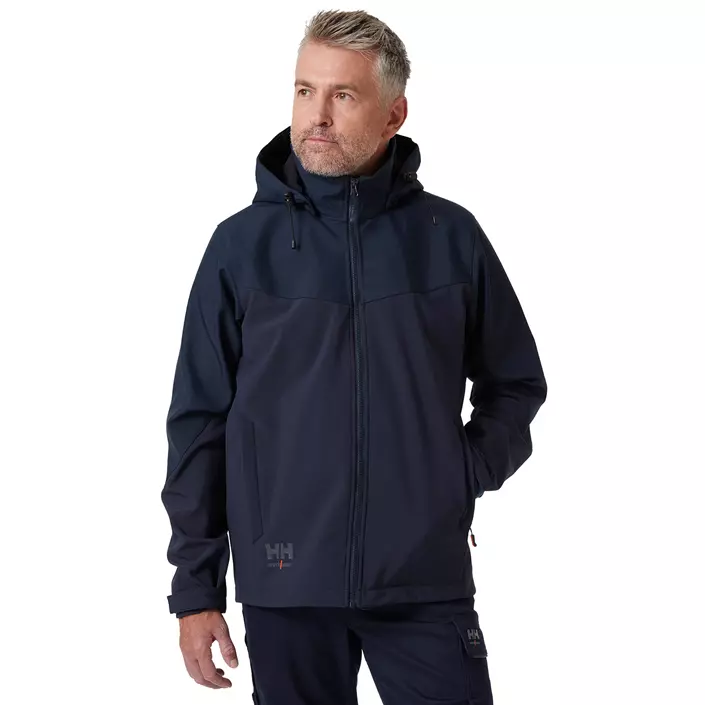 Helly Hansen Oxford softshell jacket, Navy, large image number 1