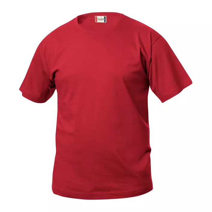 Clique Basic T-shirt barn, Röd, large image number 0