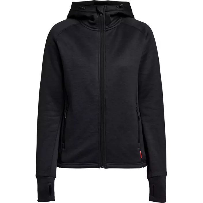 Tenson TXlite Damen Hoodie mit Reißverschluss, Black, large image number 0