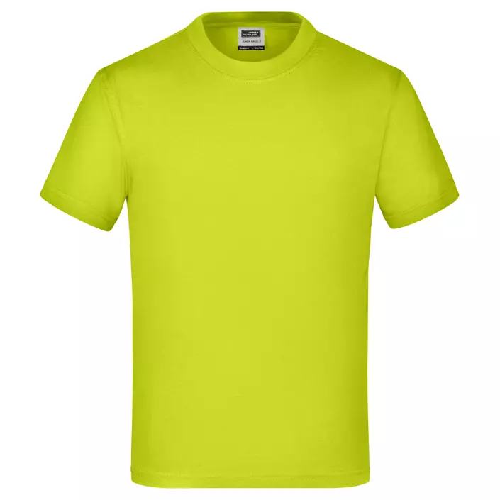James & Nicholson Junior Basic-T T-shirt for kids, Acid-yellow, large image number 0