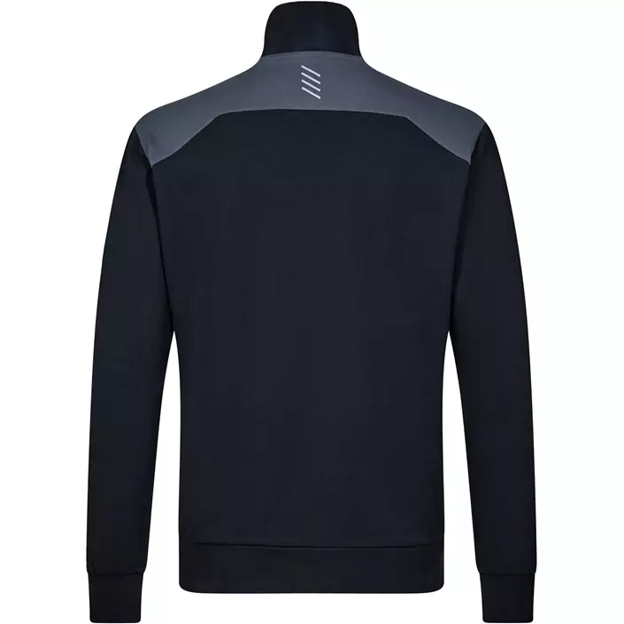 Engel Entire sweat cardigan, Deep Blue/Dark Sea, large image number 3