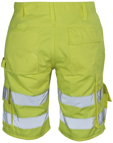 Mascot Safe Classic Pisa work shorts, Hi-Vis Yellow
