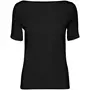 Vero Moda VMPANDA MODAL Damen T-Shirt, Black Vero Moda VMPANDA MODAL Damen T-Shirt, Black