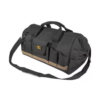 CLC Work Gear 1163 BigMouth® large tool bag, Black/Brown