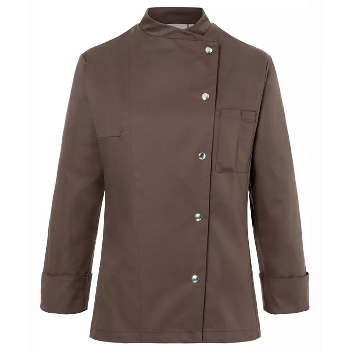 Karlowsky Larissa women's chef's jacket, Light Brown, large image number 0