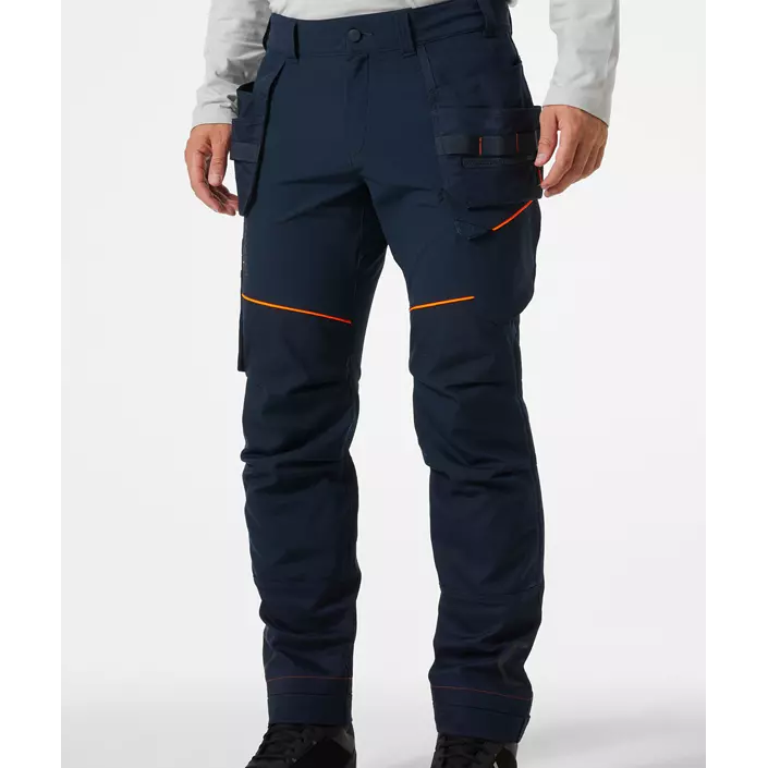 Helly Hansen Chelsea Evo. BRZ craftsman trousers, Navy, large image number 1