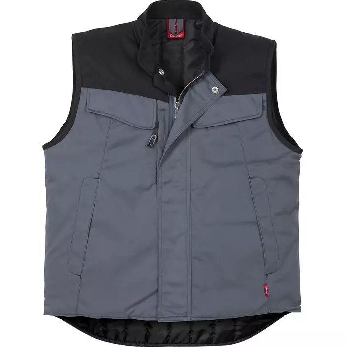 Kansas Icon work vest, Grey/Black, large image number 0